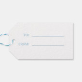 Kerstman Cadeaulabel (Achterkant Horizontaal)