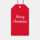  kerstman cadeaulabel (Achterkant)