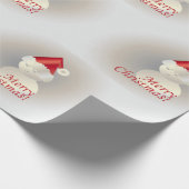 Kerstman Cadeaupapier (Hoek)