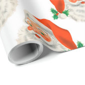 Kerstman Cadeaupapier (Rol Hoek)