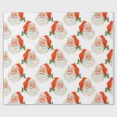 Kerstman Cadeaupapier (Vlak)