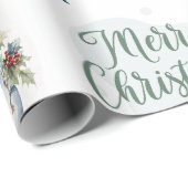 Kerstman Cadeaupapier (Rol Hoek)