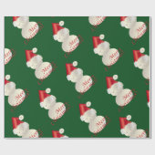 Kerstman Cadeaupapier (Vlak)