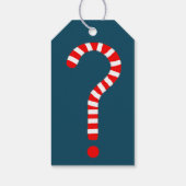 Kerstman Cadeautags Cadeaulabel (Achterkant)