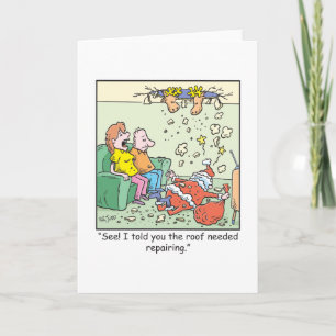 Kerstman Cartoon kerstmis door Feestdagen Kaart