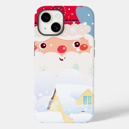 Kerstman Case-Mate iPhone Case (Achterkant)