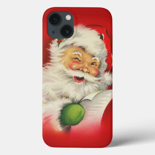  kerstman Case-Mate iPhone case (Achterkant)