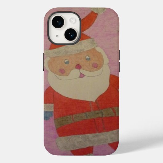 kerstman Case-Mate iPhone case (Achterkant)