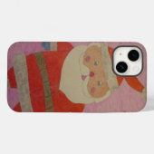  kerstman Case-Mate iPhone case (Achterkant (horizontaal))
