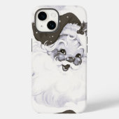 kerstman Case-Mate iPhone case (Achterkant)