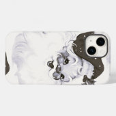 kerstman Case-Mate iPhone case (Achterkant (horizontaal))