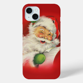  kerstman iPhone 15 mini hoesje