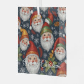  Kerstman Collectie Glas Ornament (Voorkant links)