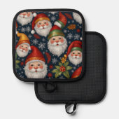  Kerstman Collectie Pannenlap (Voorkant / Achterkant)