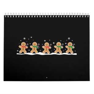 Kerstman Cute Kerst Vakantie Banketbakker  Kalender