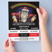 Kerstman Dance Party Flyer (Hand)