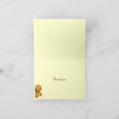 Kerstman Dankkaart Bedankkaart (Binnen)