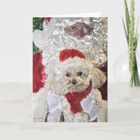 Kerstman & de Kaart van de Poedel (Voorkant)