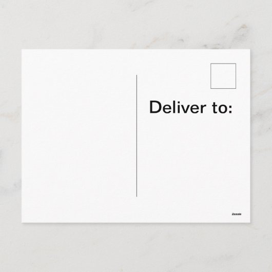 Kerstman die na golf op een briefkaart dutten (Achterkant)