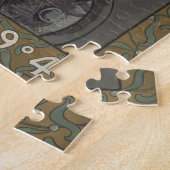  kerstman die op kerstavond voorbereidt legpuzzel (Zijkant)