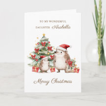 Kerstman dochter egel Kerstmis 