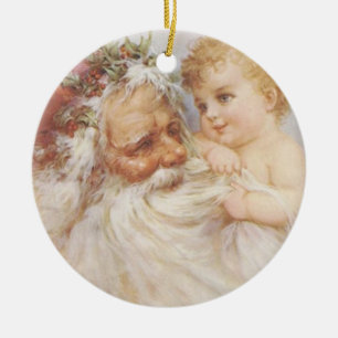 kerstman door Raphael Tuck Ornament