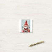 Kerstman Dwerg Post-it® Notes (Op bureau)