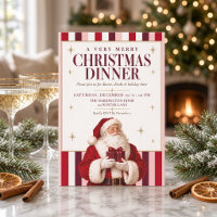Kerstman Een heel vrolijk kerstdiner