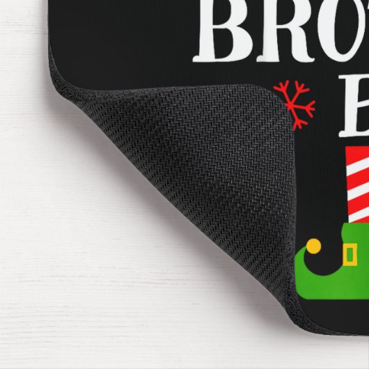 Kerstman Elf Grappige Matching Familie Groep Kerst Muismat (Hoek)