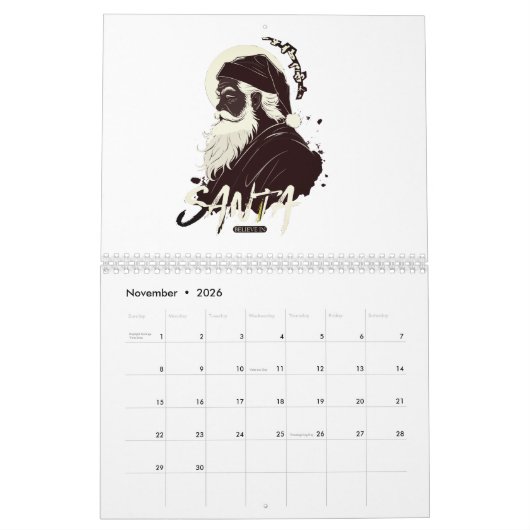 Kerstman en de magie van Kerstmis Kalender (Nov 2026)