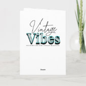 Kerstman en een Puppy | Oude Kerst Feestdagen Kaart (Achterkant)