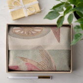 kerstman en engelse kerst tissuepapier (Geschenk)