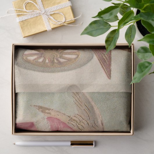 kerstman en engelse kerst tissuepapier (Geschenk)