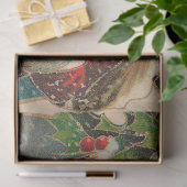  kerstman en mistletoe tissuepapier (Geschenk)