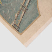  kerstman en mistletoe tissuepapier (Detail)