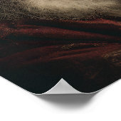 Kerstman en puppy poster (Hoek)