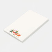 Kerstman en slee Kerstmis Post-it® Notes (Schuin)