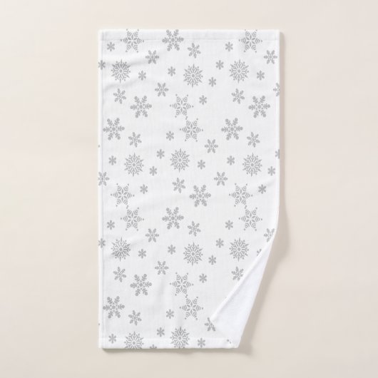 kerstman en snowflake handdoekset bad handdoek (Handdoek)