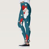 Kerstman en ster leggings (Links)