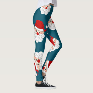 Kerstman en ster leggings