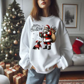 Kerstman en teckel trui