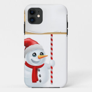 Kerstman en teken iPhone 11 hoesje