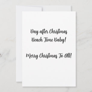 Kerstman en zijn Ray-Bans - Trouw Kerstmis! Kaart