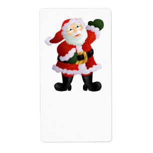 Kerstman Etiket