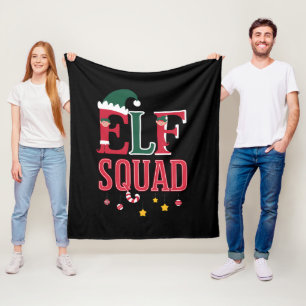 Kerstman Familie Kerst Overeenkomstige Pyjama's El Fleece Deken