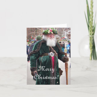 Kerstman Feestdagen Kaart