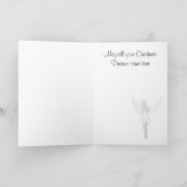 Kerstman Feestdagen Kaart (Binnen)