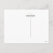 Kerstman Feestdagenkaart (Achterkant)