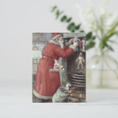 Kerstman Feestdagenkaart (Staand voorkant)