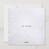  kerstman feestdagenkaart (Achterkant)